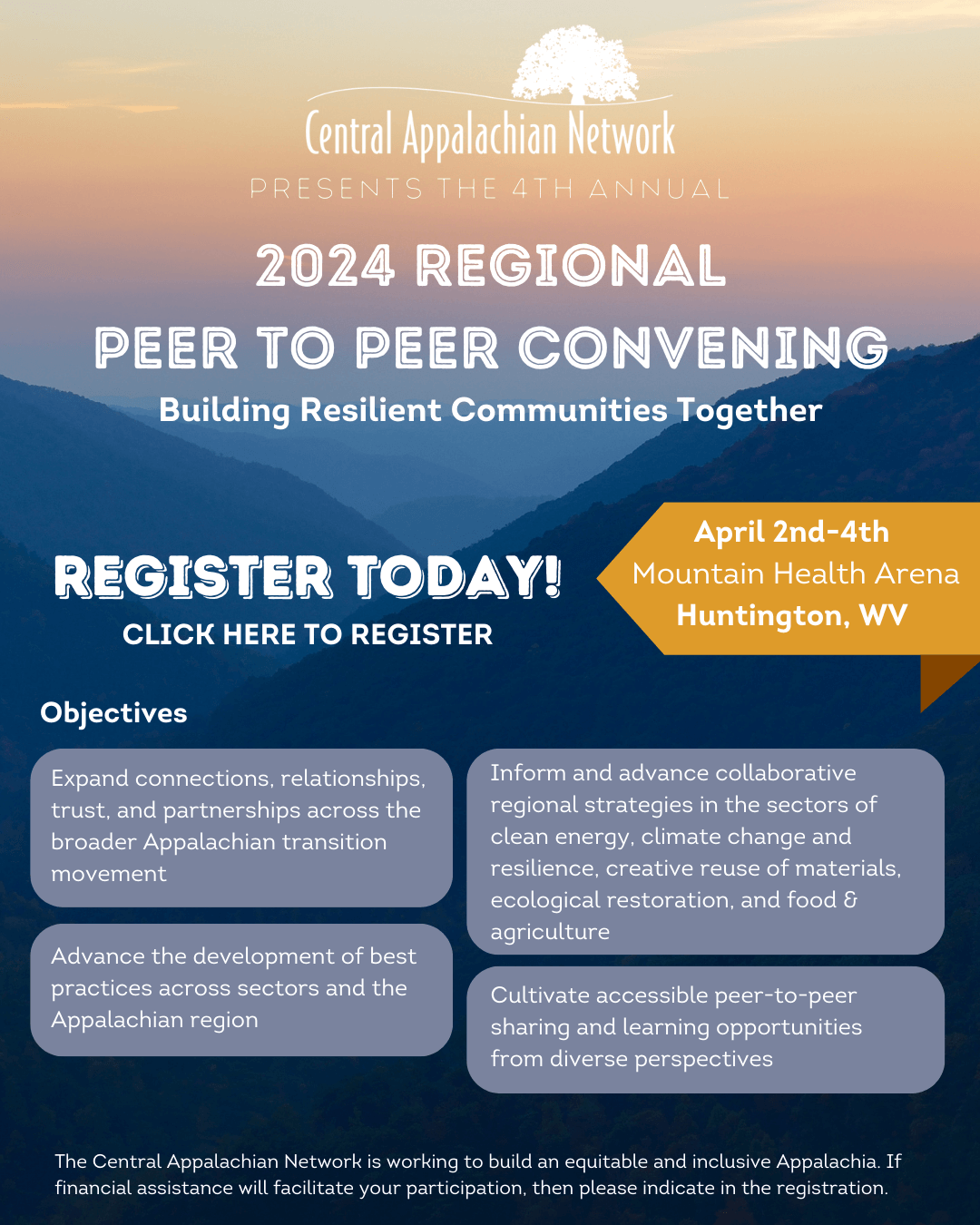 2024 CAN Convening Central Appalachian Network