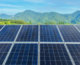 Solar Panels and Mountains