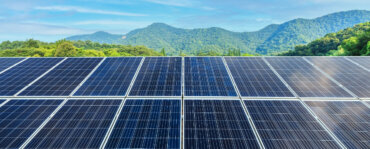 Solar Panels and Mountains